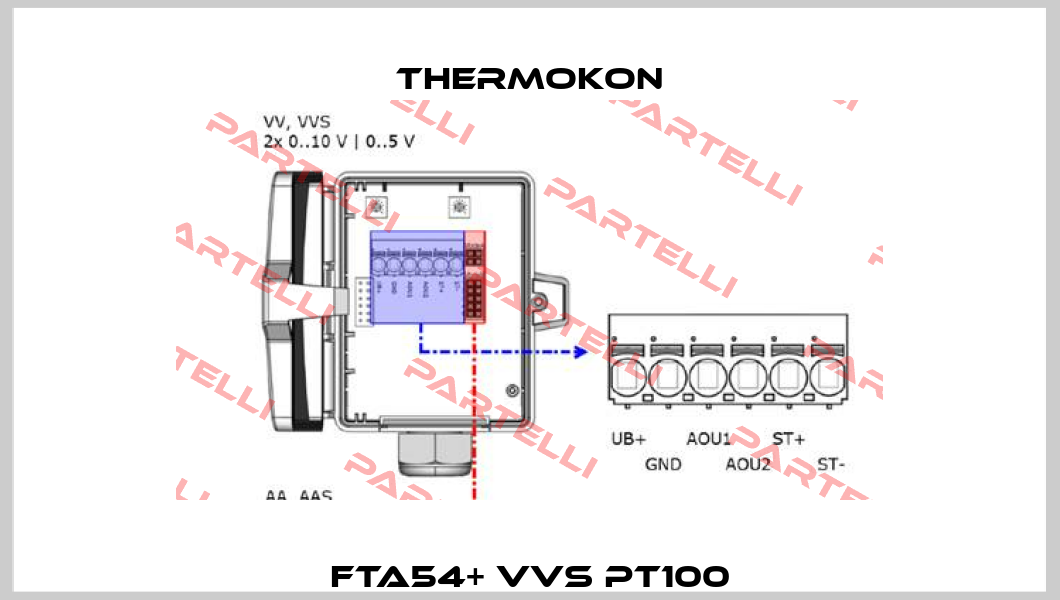 FTA54+ VVS PT100 Thermokon