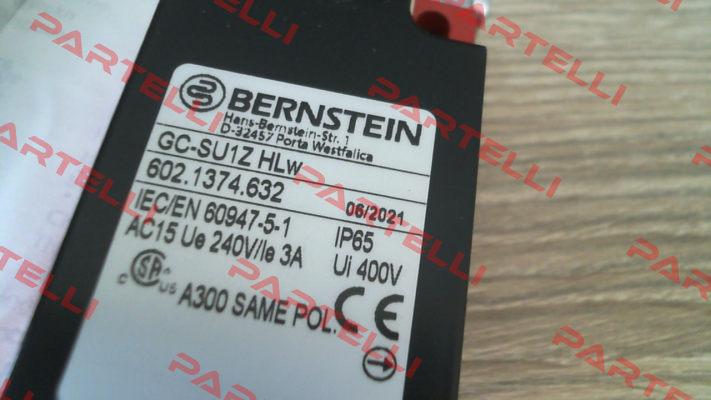 P/N: 6021374632, Type: GC-SU1Z HLW Bernstein