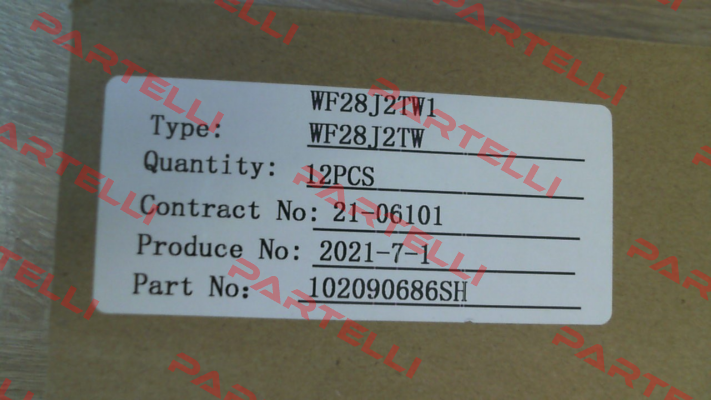 WF28J2TW1 Weipu