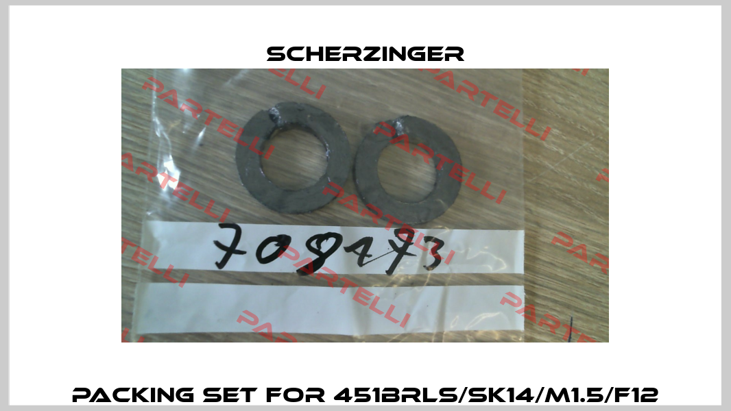 packing set for 451BRLS/SK14/M1.5/F12 Scherzinger
