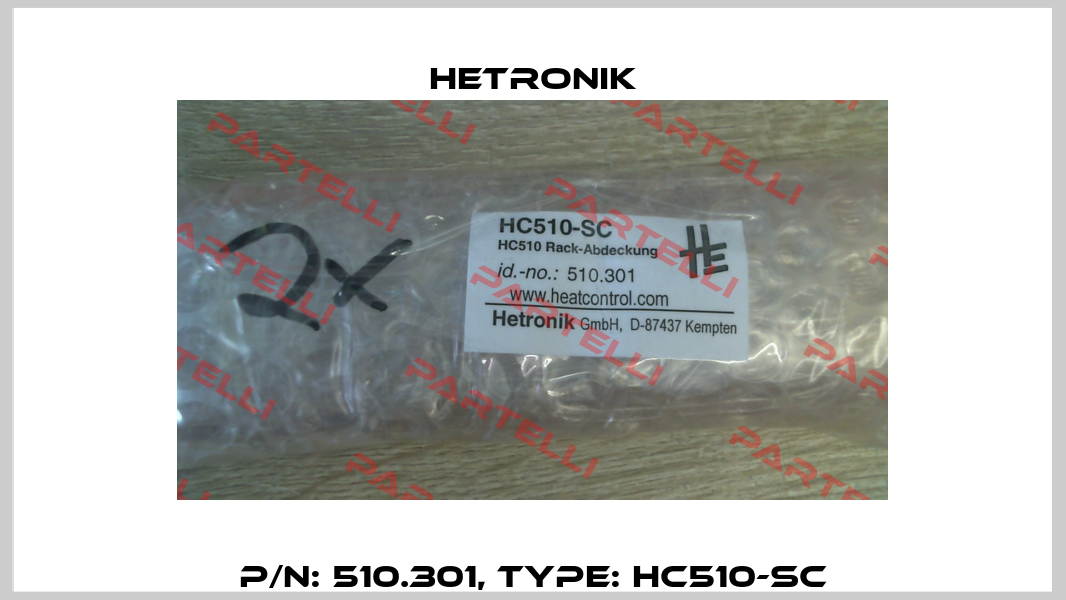 P/N: 510.301, Type: HC510-SC HETRONIK