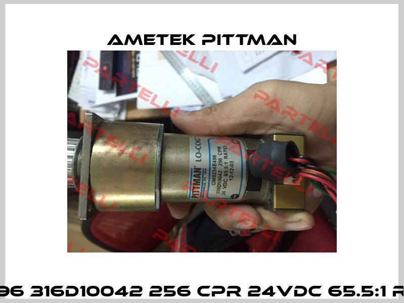 GM9234E496 316D10042 256 CPR 24VDC 65.5:1 RATIO (OEM)  Ametek Pittman