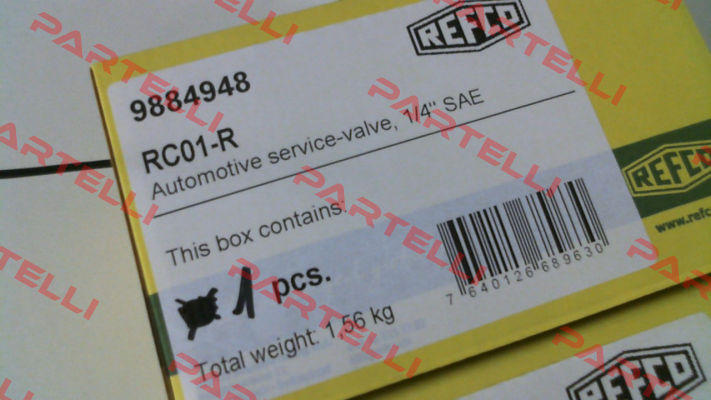 p/n: 9884948, Type: RC01-R / 40-229-0501 Refco