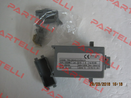 TAR3D 250/5A kl.0,5  5VA    Revalco