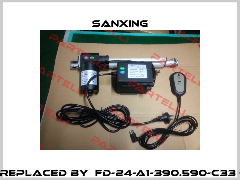 FD24-A1-390.590-C33 obsolet, replaced by  FD-24-A1-390.590-C33 + CB-1A-230 + remote control  Sanxing