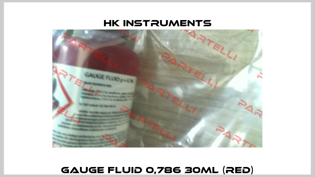 Gauge fluid 0,786 30ml (red) HK INSTRUMENTS
