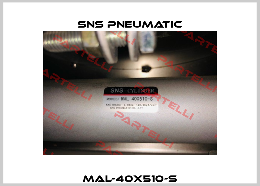 MAL-40X510-S SNS Pneumatic
