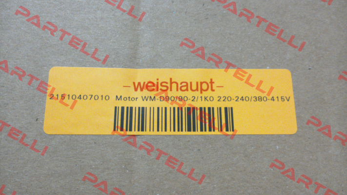 W-D90/90-2/0K5 Weishaupt