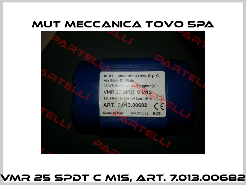 VMR 25 SPDT C M1S, art. 7.013.00682 Mut Meccanica Tovo SpA