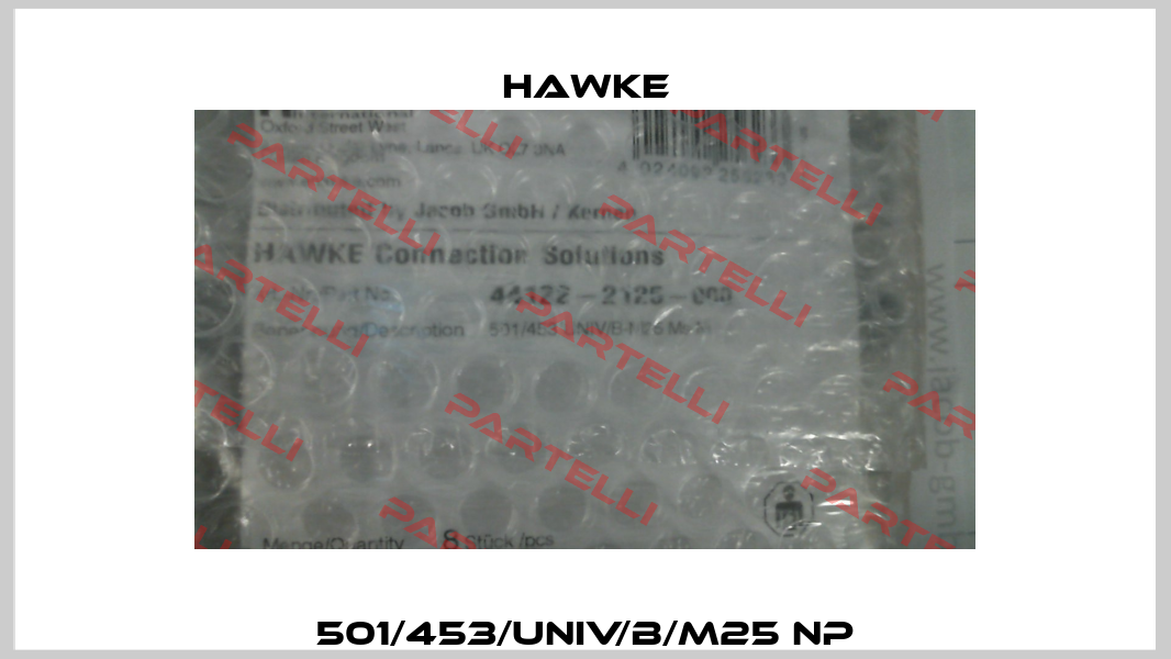 501/453/UNIV/B/M25 NP Hawke