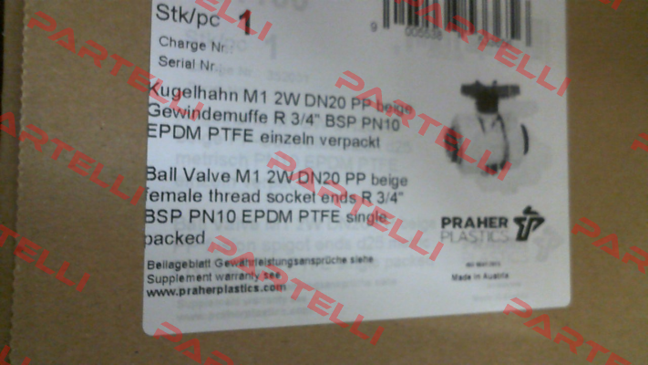 M1 PP 3/4" Praher