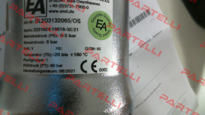 DL2D3132065/OS End Armaturen