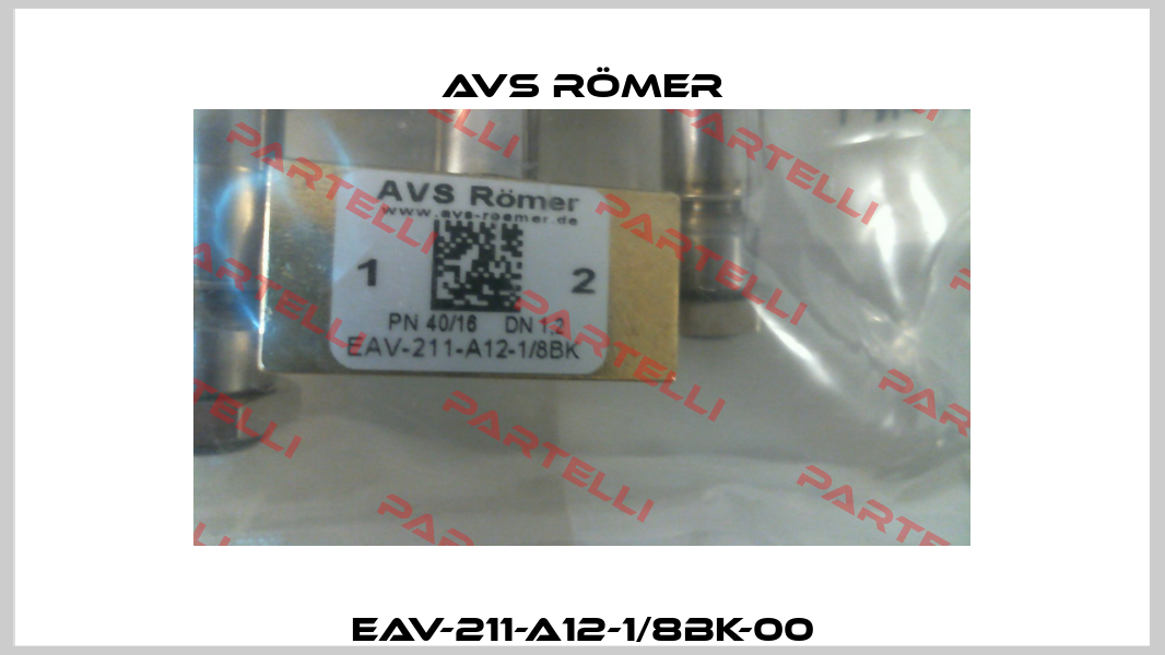 EAV-211-A12-1/8BK-00 Avs Römer
