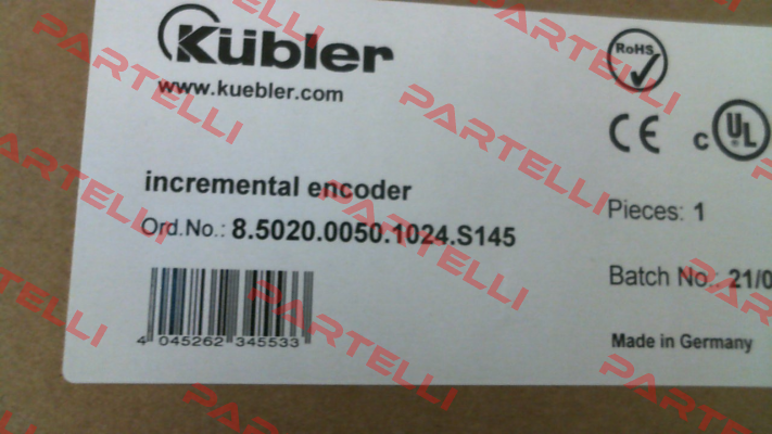 8.5020.0050.1024.S145 Kübler