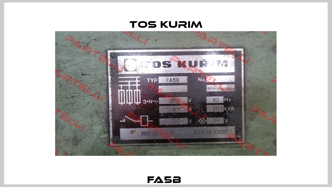 FA5B  TOS KURIM