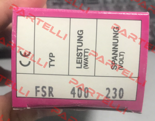 FSR/1 400W 230V Elstein