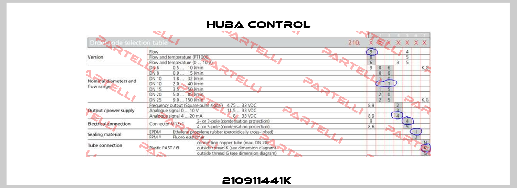 210911441K  Huba Control