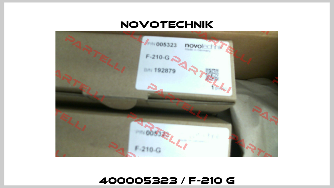 400005323 / F-210 G Novotechnik