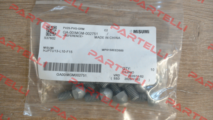 HJPTU13-L10-F15 Misumi