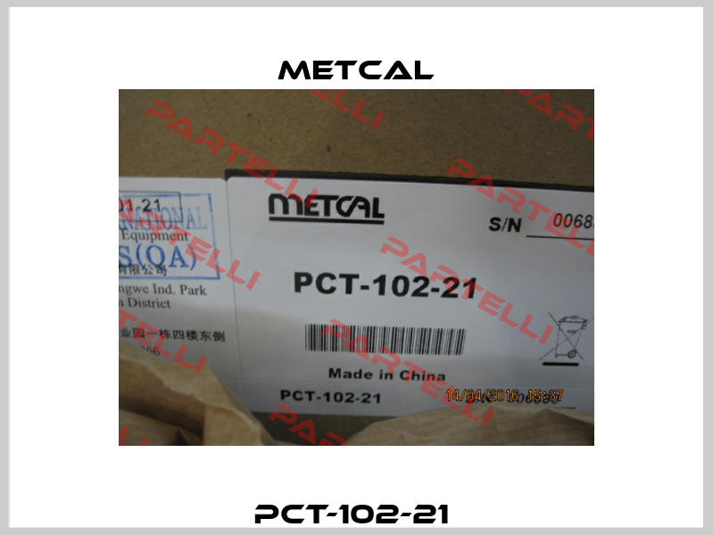PCT-102-21  Metcal
