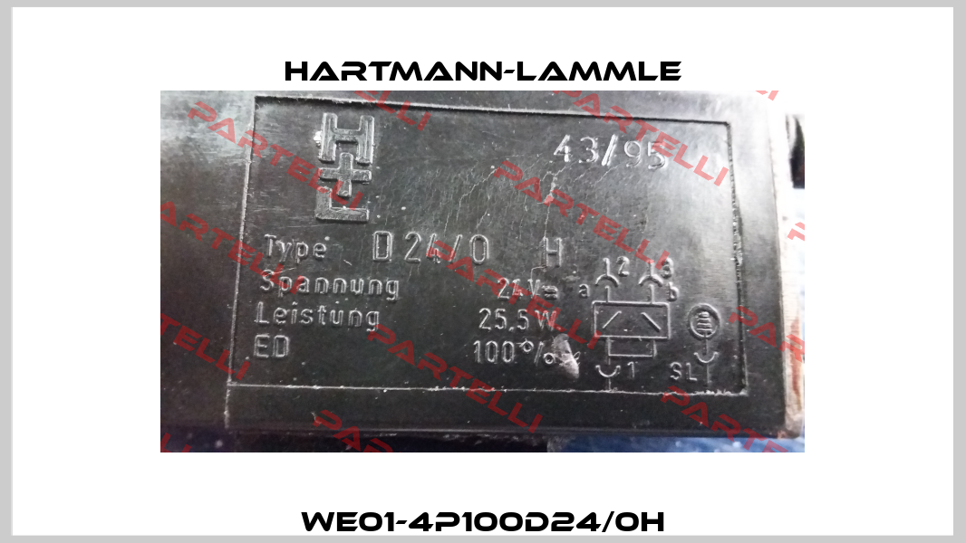 WE01-4P100D24/0H Hartmann-Lammle