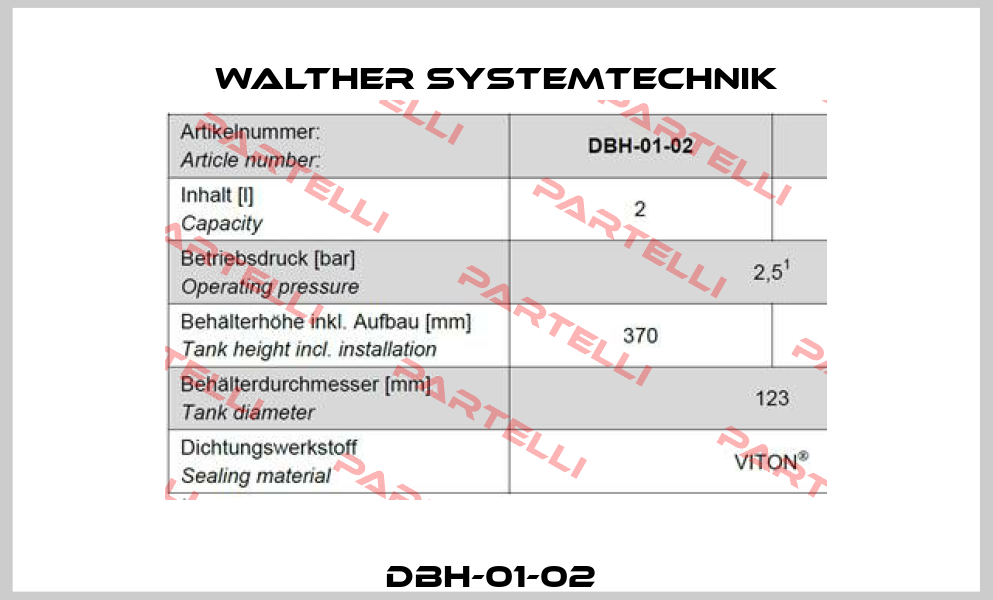 DBH-01-02  Walther Systemtechnik