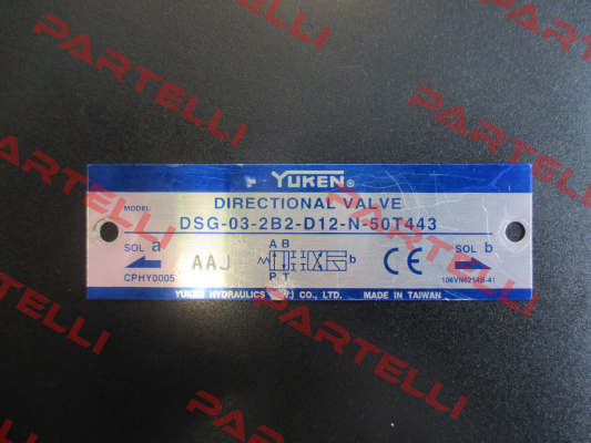 DSG-03-2B2-D12-N-50T443,obsolete,replacement by DSG-03-2B2-D12-N-50  Yuken
