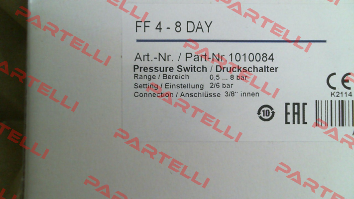 1010084 / FF4- 8 DAY Tival-Sensors