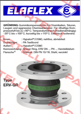 ERV-GR 250.10 Elaflex