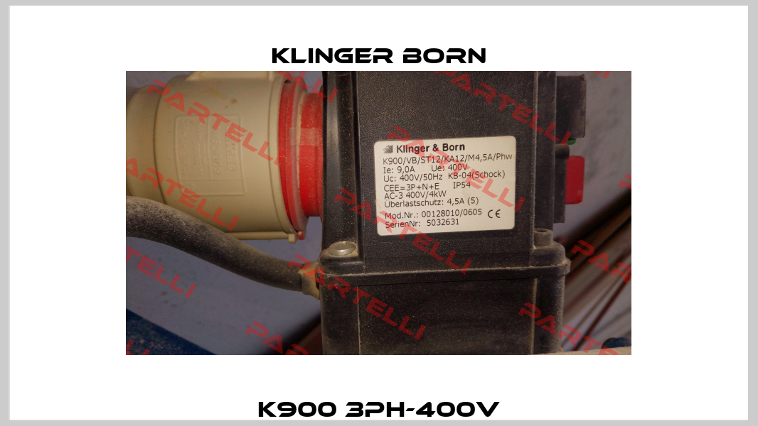 K900 3Ph-400V Klinger Born