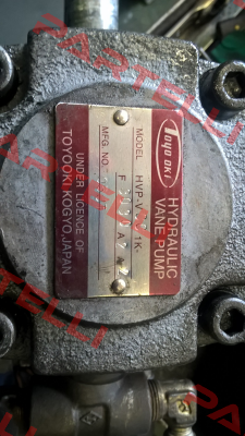 HVP-VCC1K-F3030A2A2 JTEKT FLUID POWER SYSTEMS CORPORATION (ex. Toyooki)