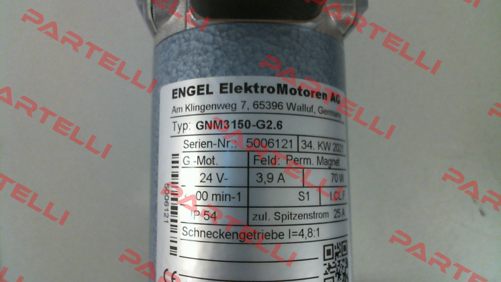 8031900950 - GNM3150−G2.6 Engel Motor