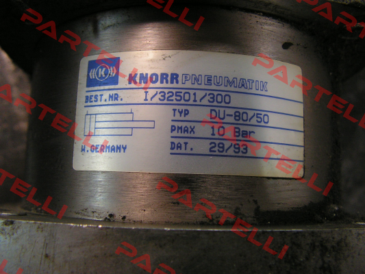 Dichtsatz für Typ DU-80/50 Knorr Pneumatik