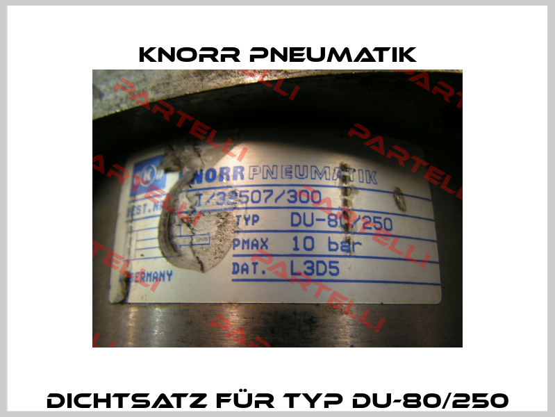 Dichtsatz für Typ DU-80/250 Knorr Pneumatik