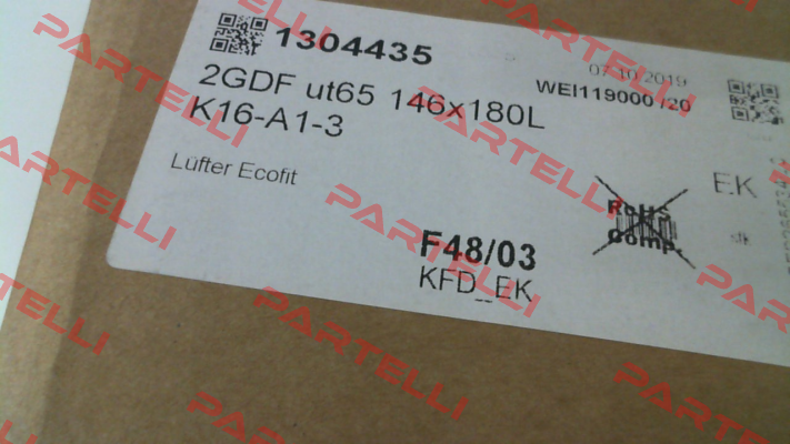 2GDF ut65 146x180L K16-A1-3 / 1304435 Ecofit
