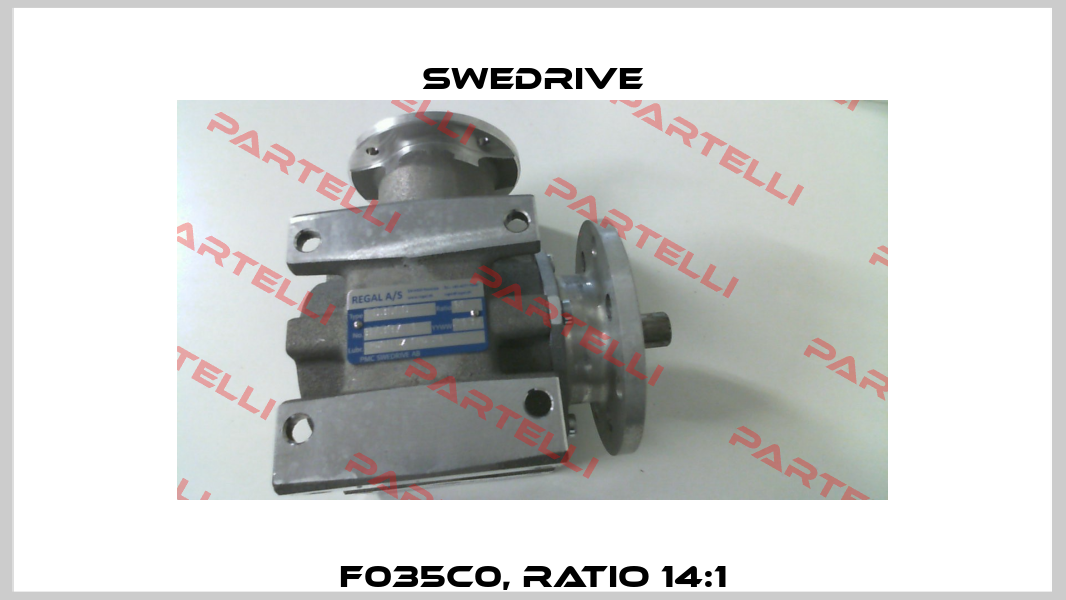 F035C0, Ratio 14:1 Swedrive