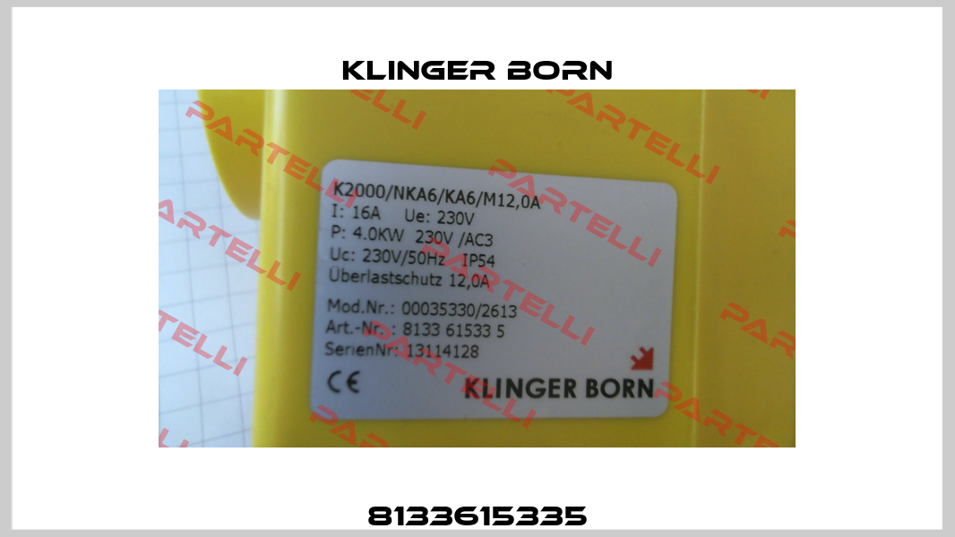 8133615335 Klinger Born