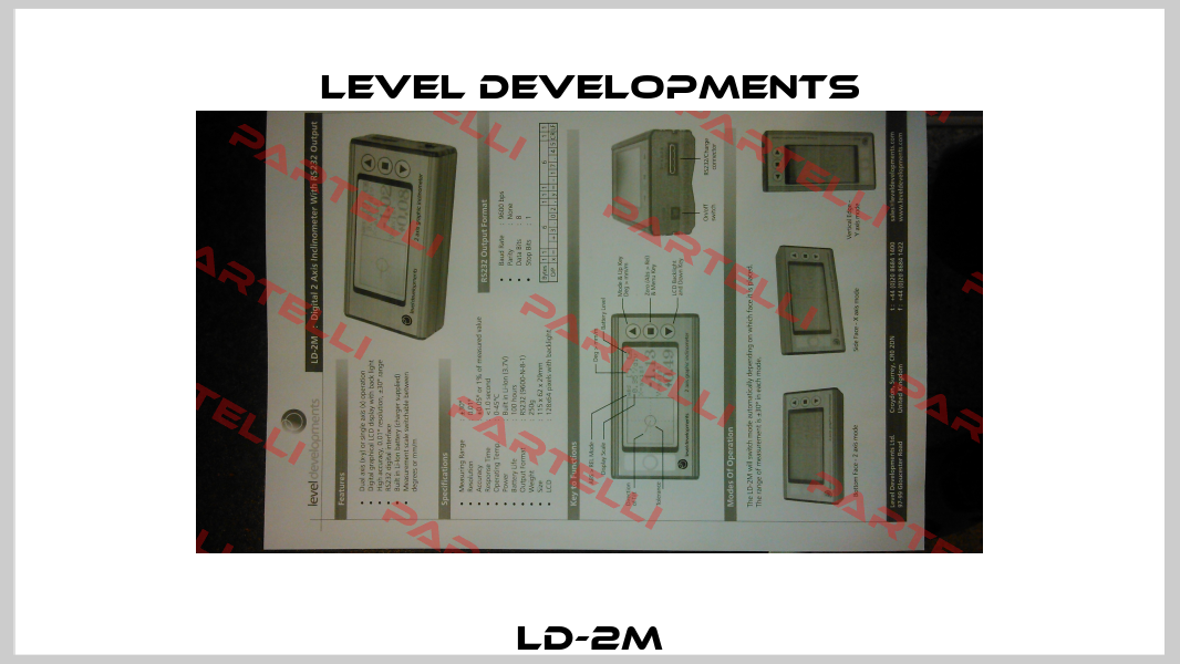 LD-2M Level Developments