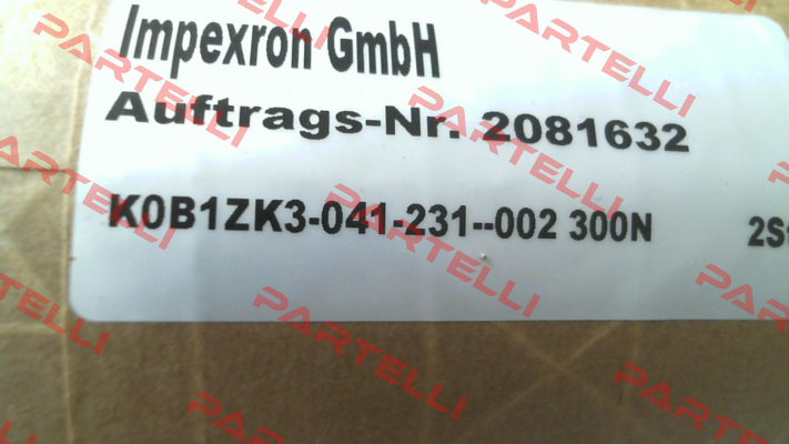 K0B1ZK3-041-231--002/300N Bansbach easylift