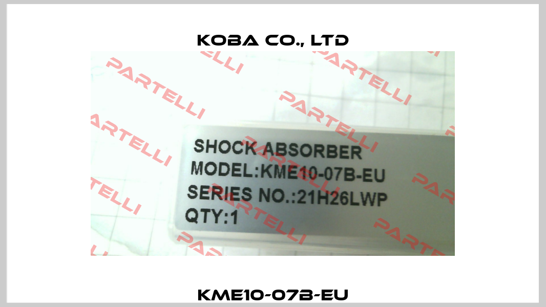 KME10-07B-EU KOBA CO., LTD