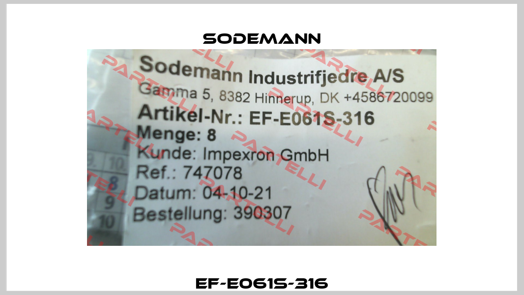 EF-E061S-316 Sodemann