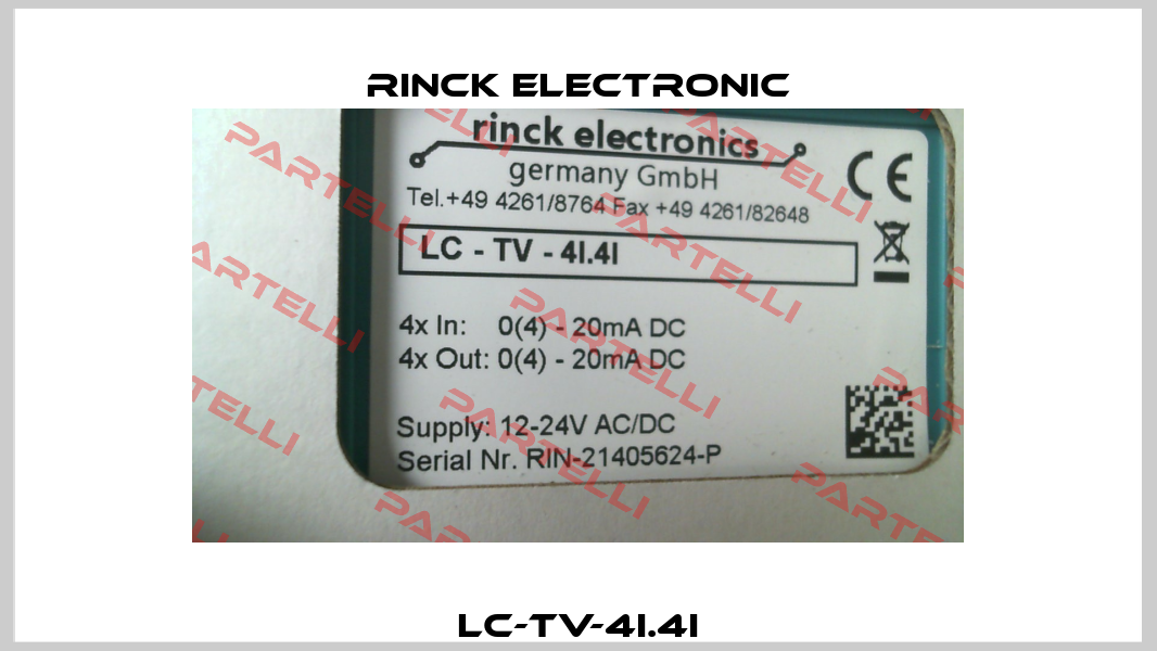 LC-TV-4I.4I Rinck Electronic