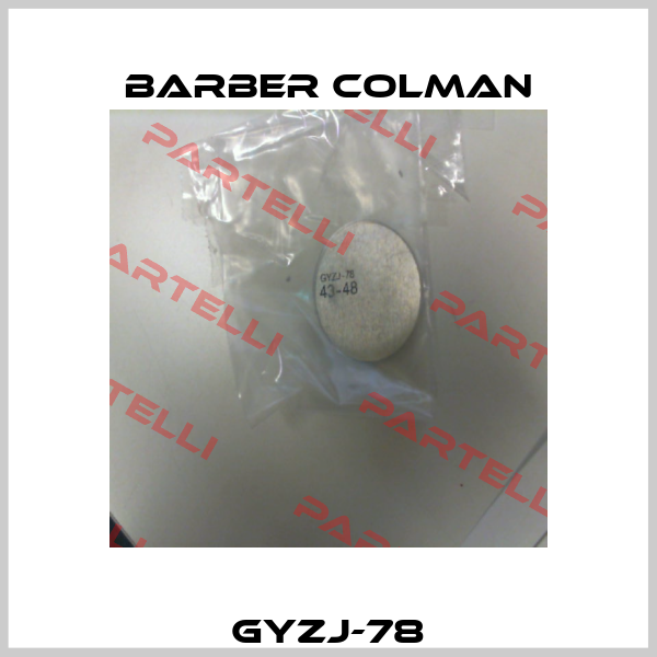 GYZJ-78 BARBER COLMAN