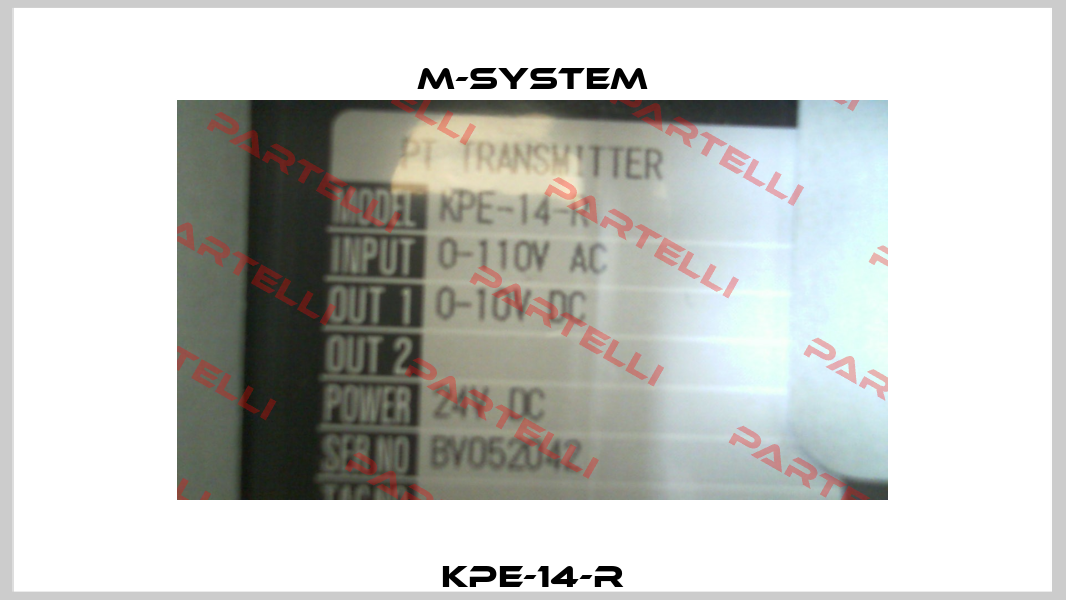 KPE-14-R M-SYSTEM