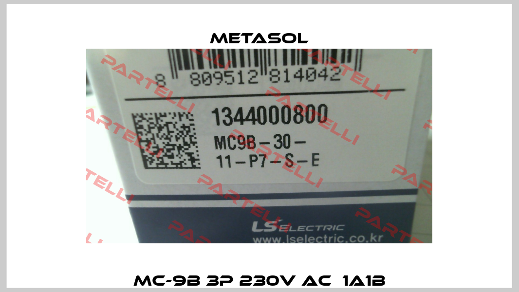 MC-9B 3P 230V AC  1a1b Metasol