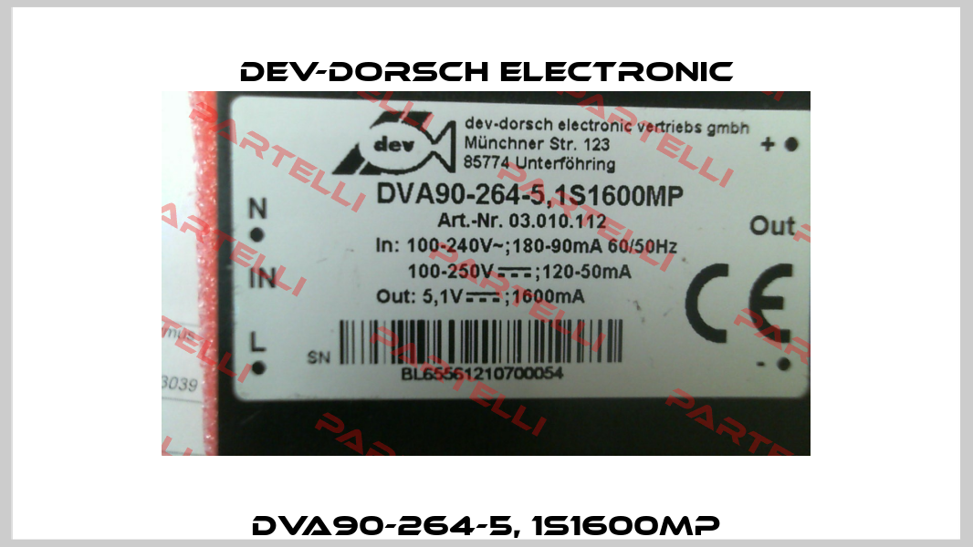 DVA90-264-5, 1S1600MP DEV-Dorsch Electronic