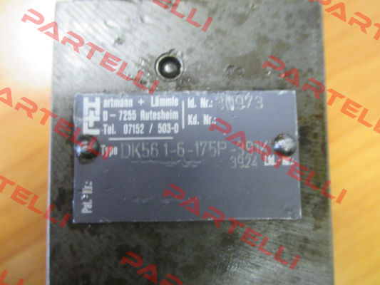 DK56.1-6-175P-391KYE*  Hartmann-Lammle