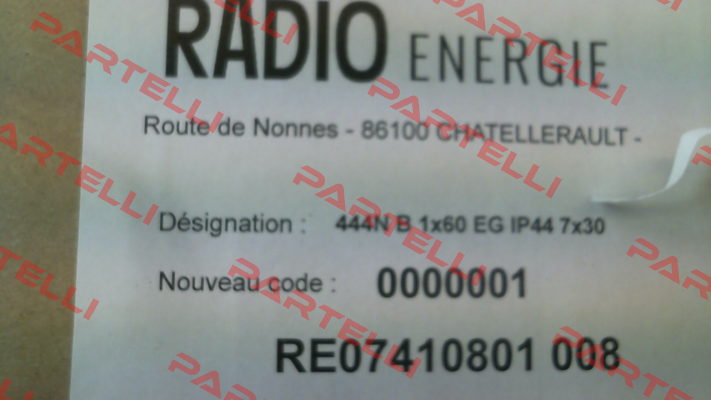 REO444N1B0,06EG (7mm) Radio Energie