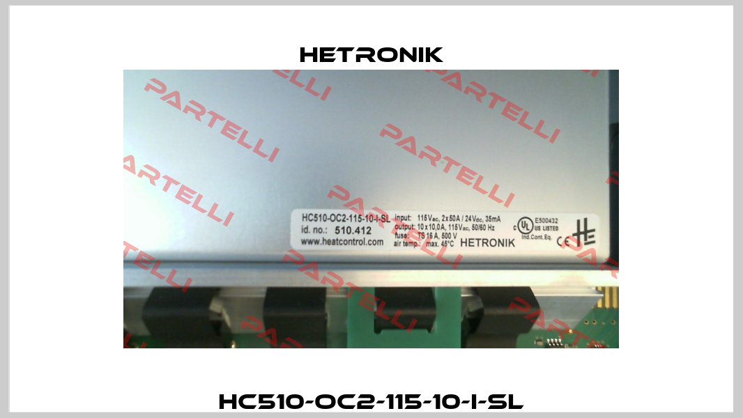 HC510-OC2-115-10-I-SL HETRONIK