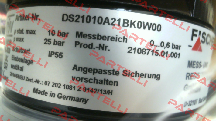 DS21010A21BK0W00 Fischer